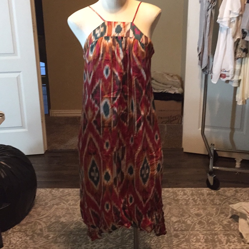 🚫 SOLD 🚫 Ikat print Anthropologie chemise